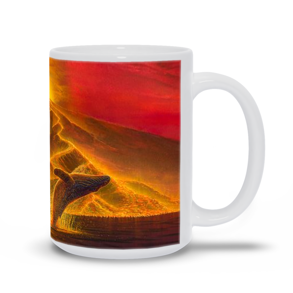 "Mauna Loa Awakes" Mugs