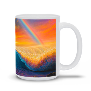 "Sunset at Shark's Cove" Mugs