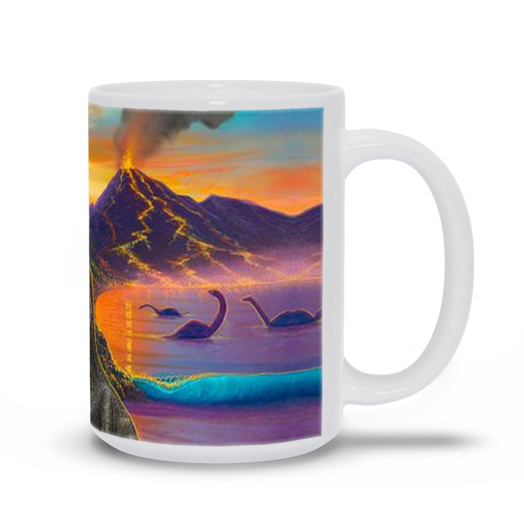 "Jurassic Island" Mugs