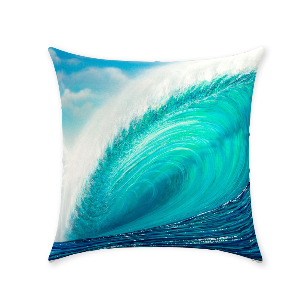 "Sea Glass" Throw Pillows