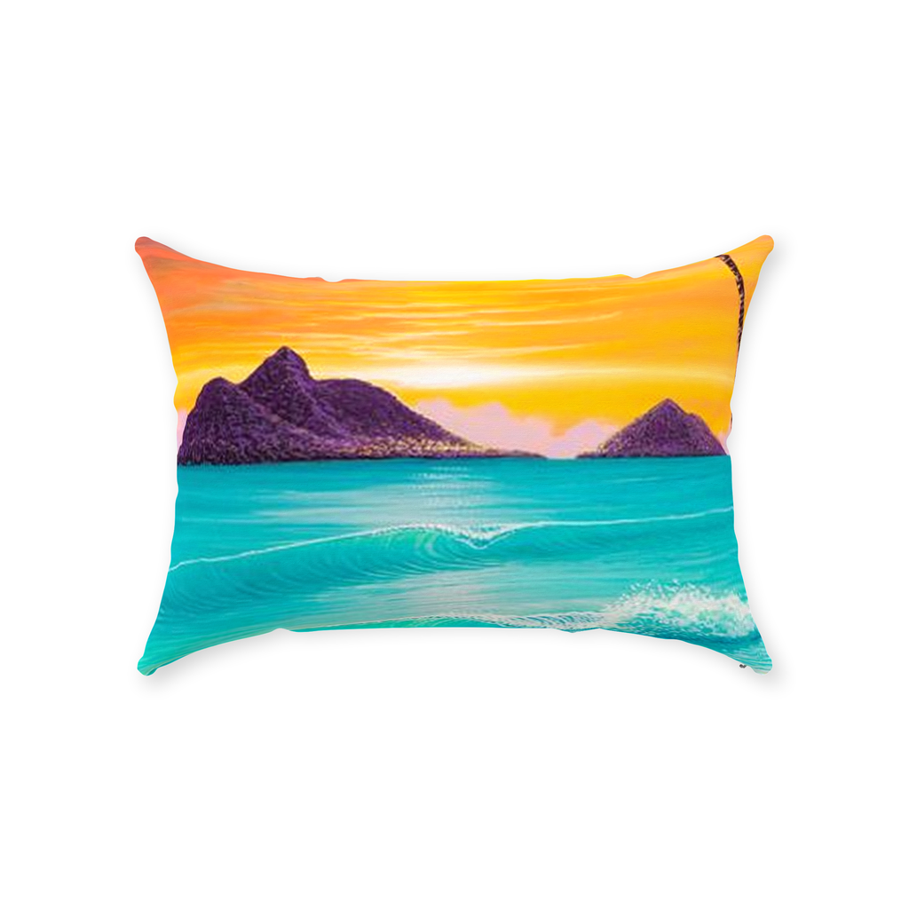 "Sun's Embrace" Throw Pillows