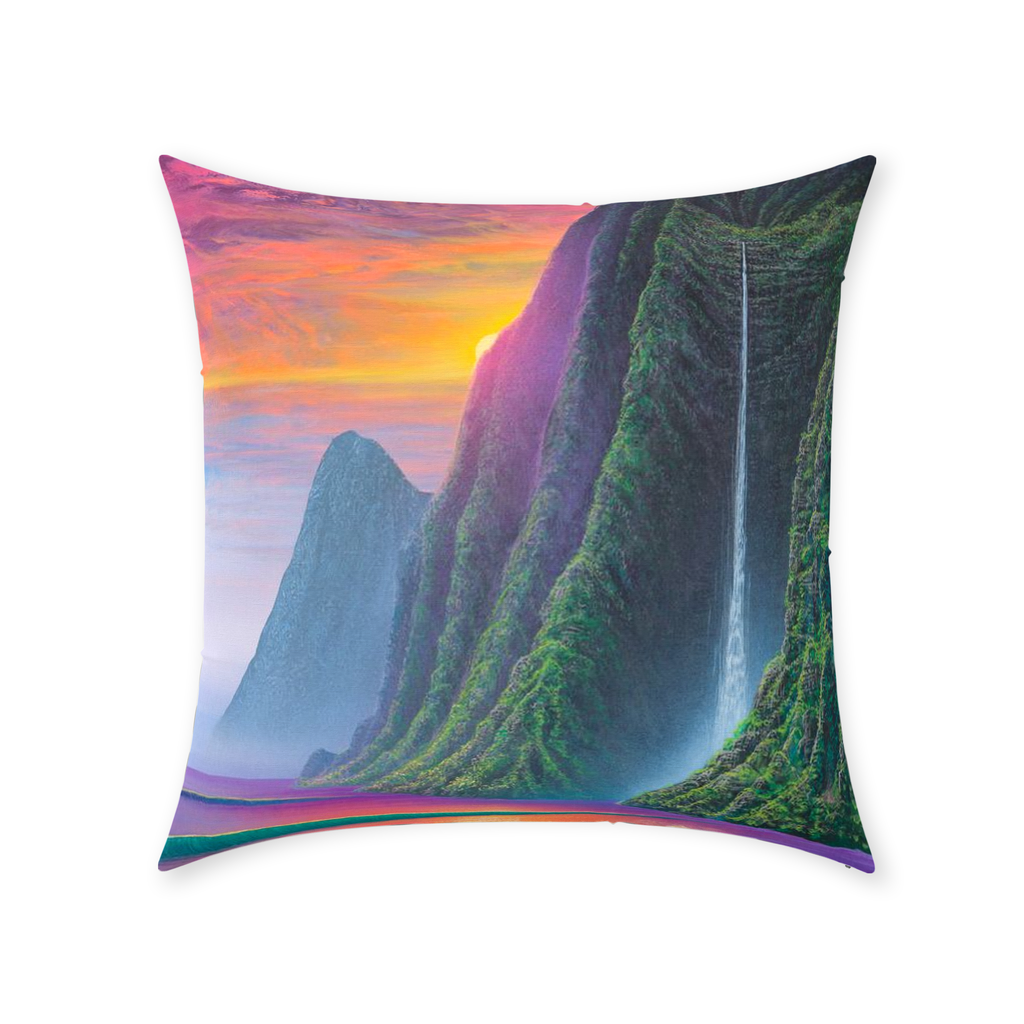 "Morning Star" Throw Pillows