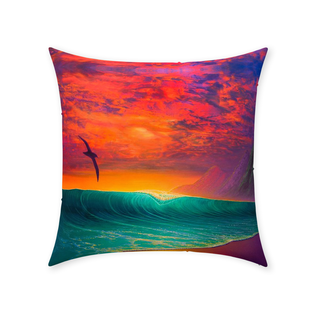 "Eye In The Sky" Throw Pillows