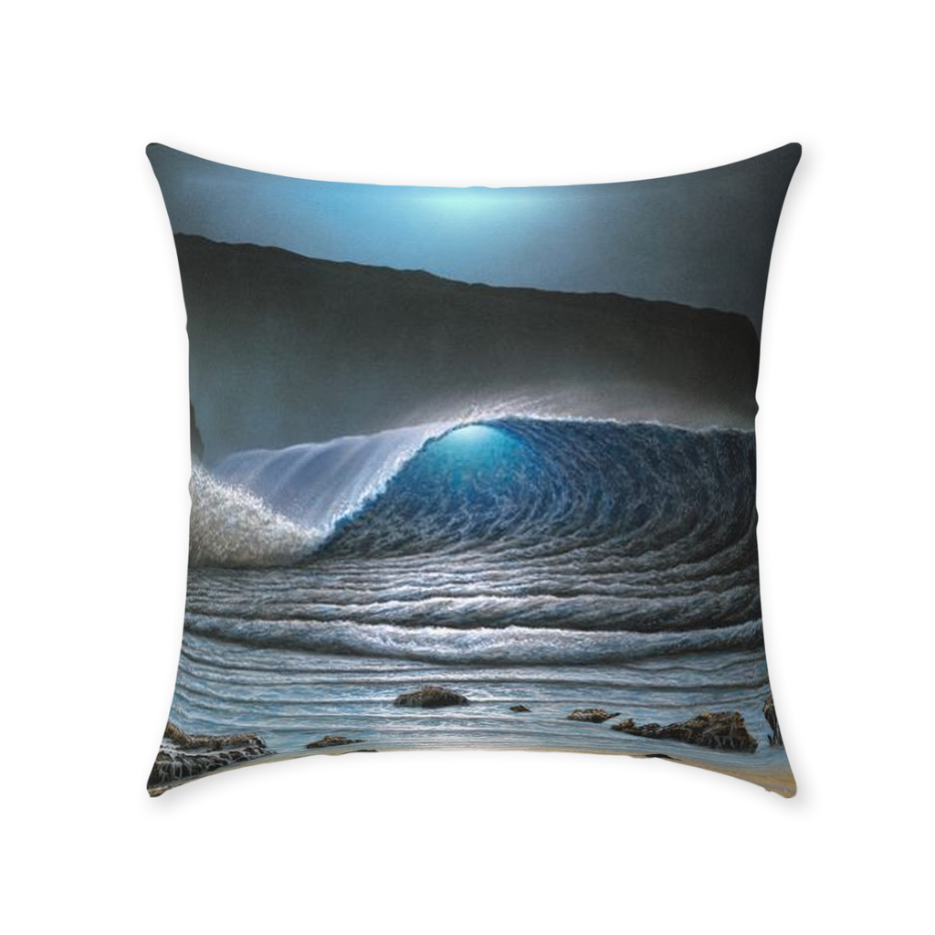 "Full Moon" Throw Pillows