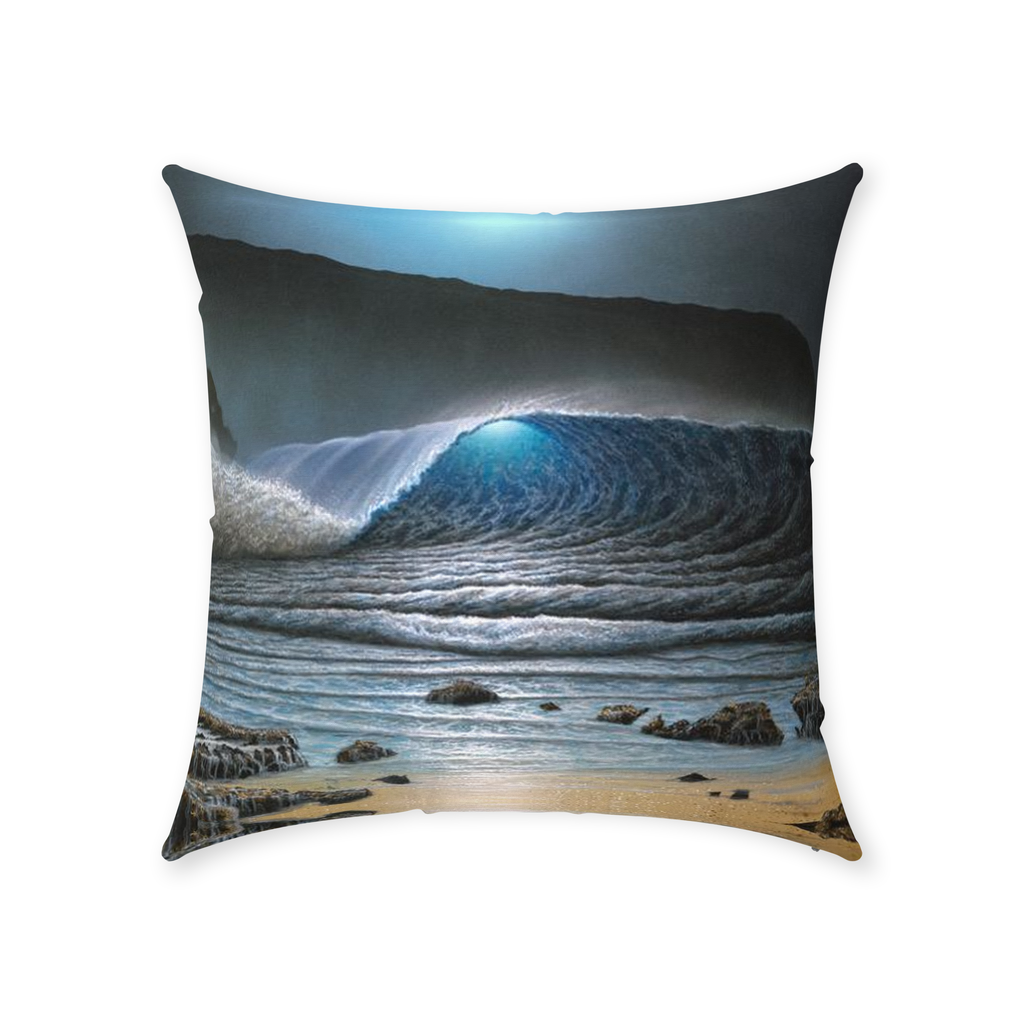 "Full Moon" Throw Pillows