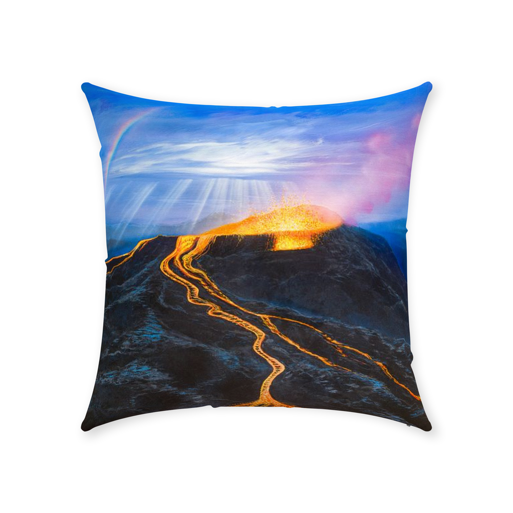 "Mauna Loa Dream" Throw Pillows