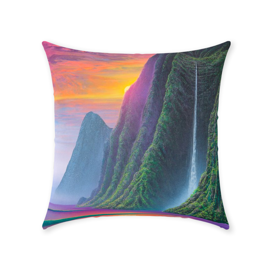 "Morning Star" Throw Pillows