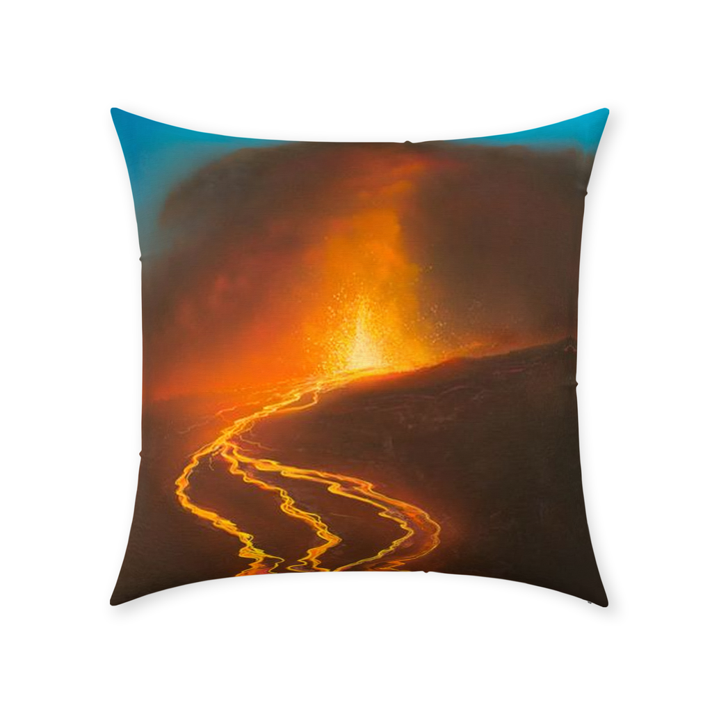 "Spirit of Pele" Throw Pillows