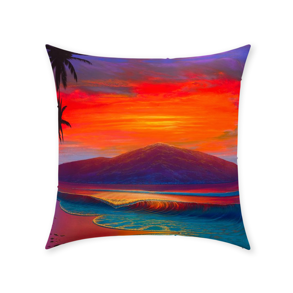 "Haleakala" Throw Pillows