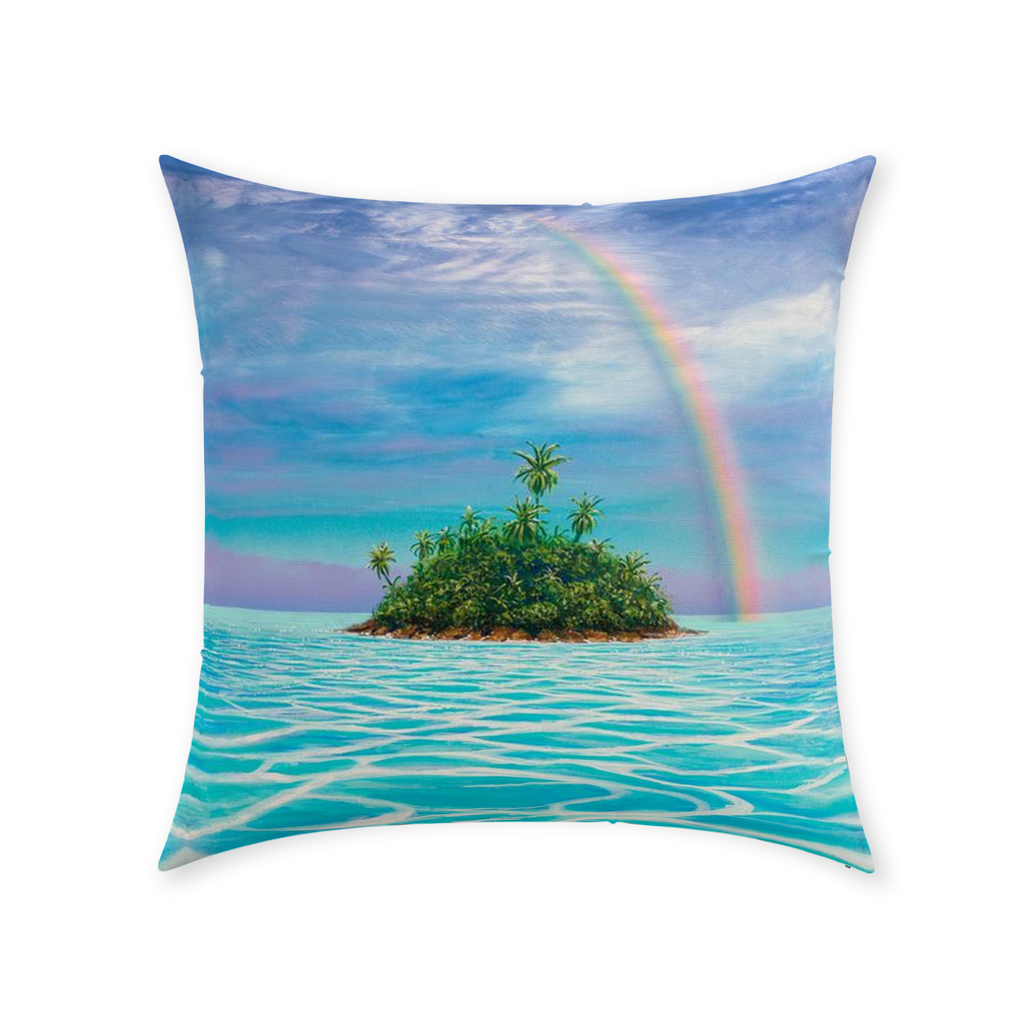 "Heaven's Lagoon" Throw Pillows