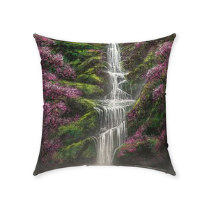 "Raindrops From Heaven" Throw Pillows
