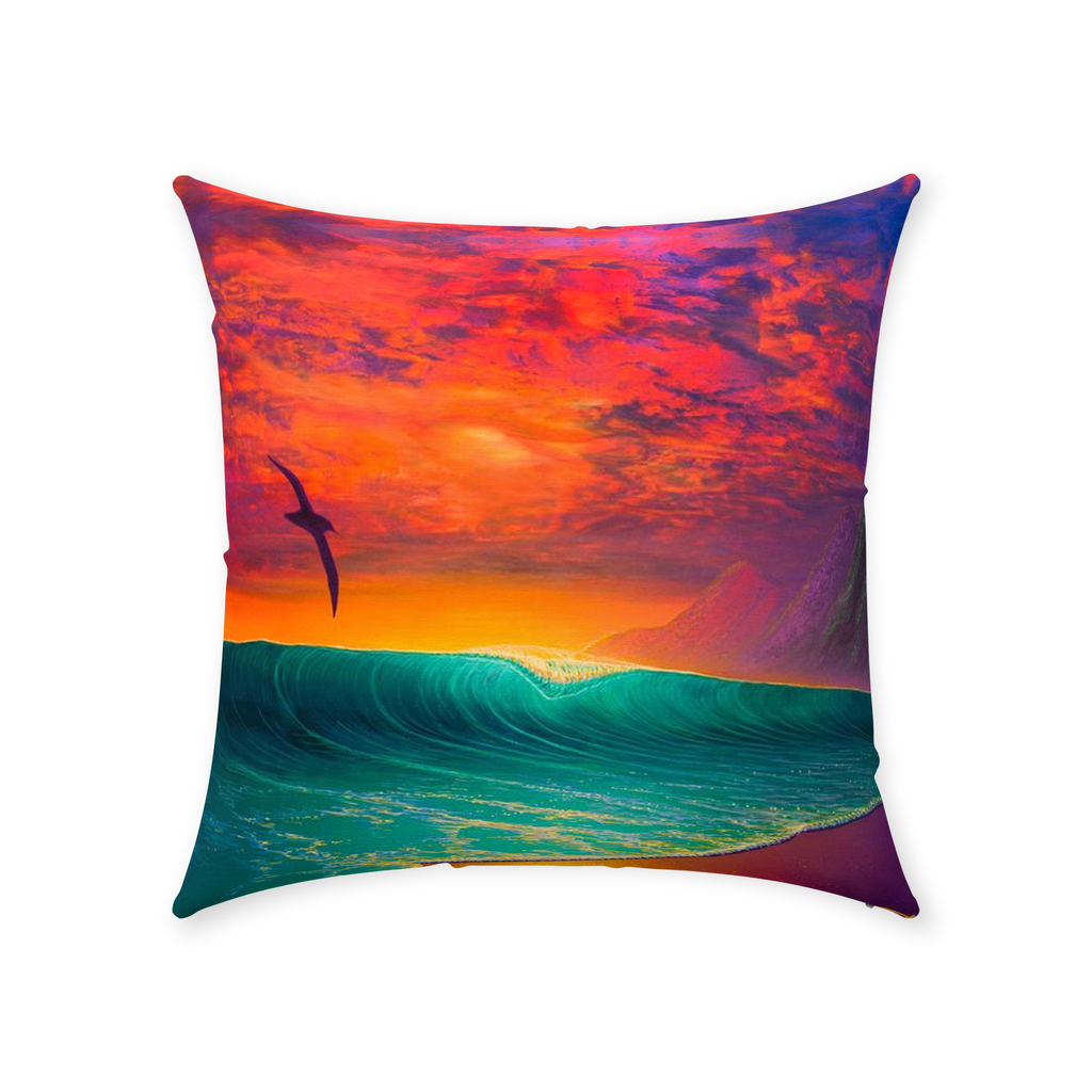 "Eye In The Sky" Throw Pillows