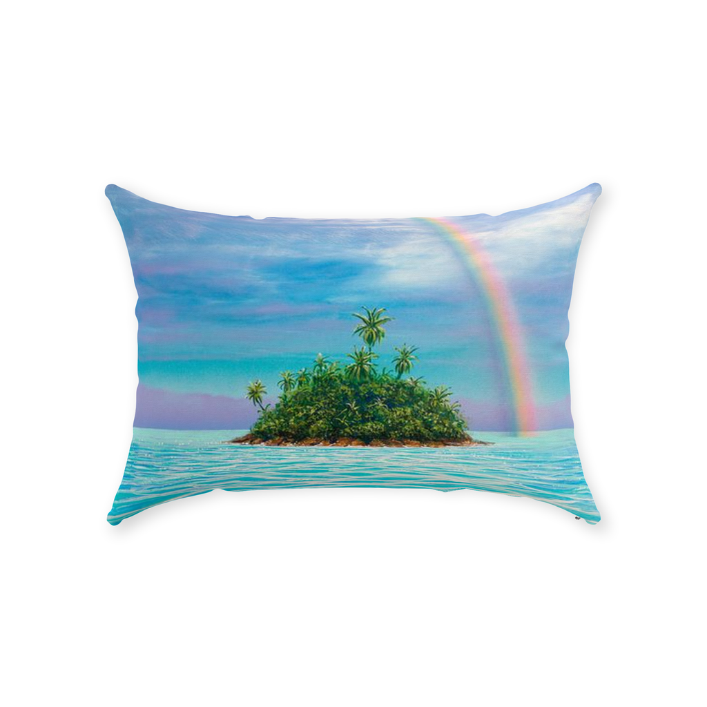 "Heaven's Lagoon" Throw Pillows