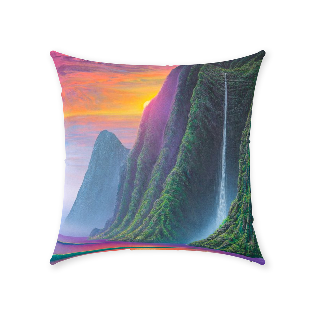 "Morning Star" Throw Pillows