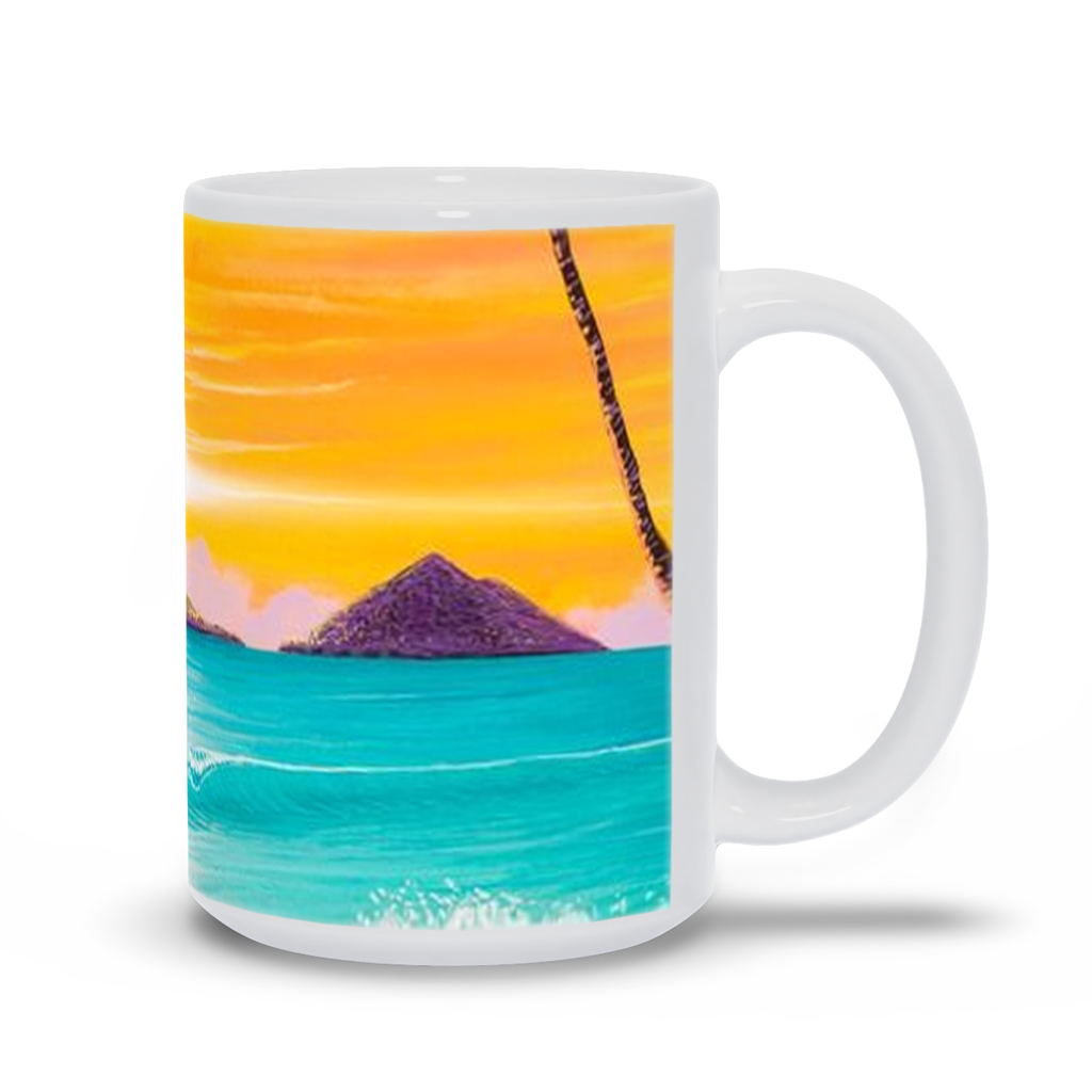 "Sun's Embrace" Mugs