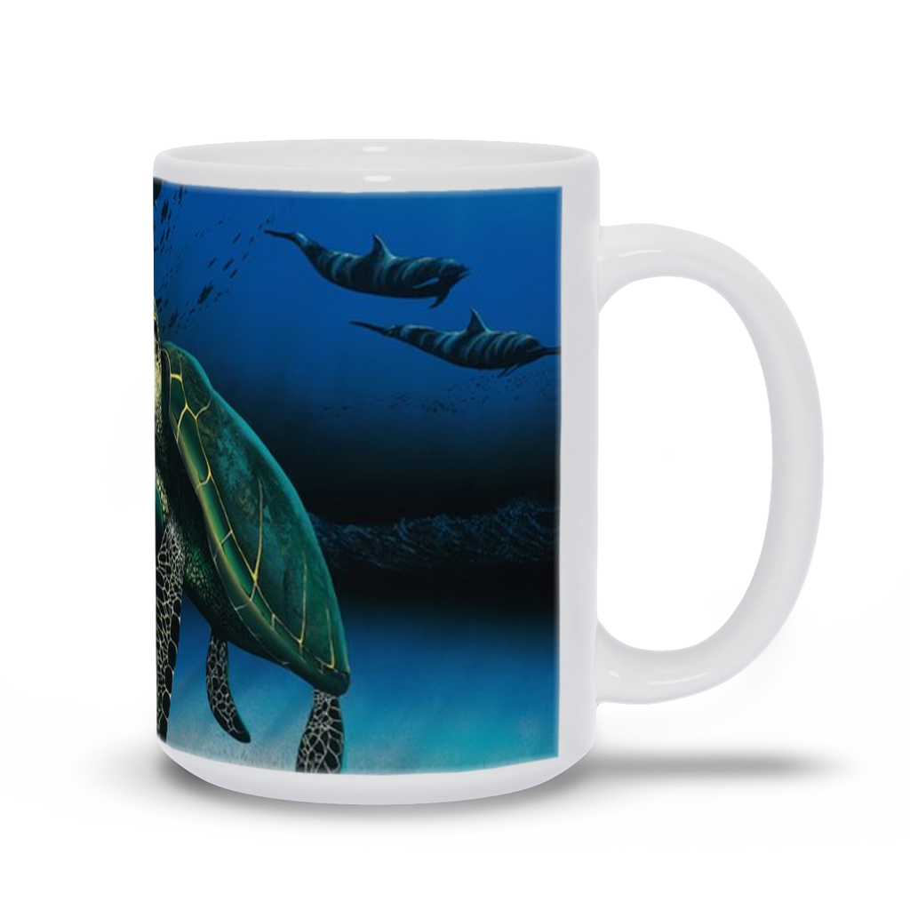 "Honu Reef" Mugs