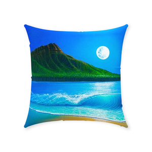 "Blue Hawaii" Throw Pillows