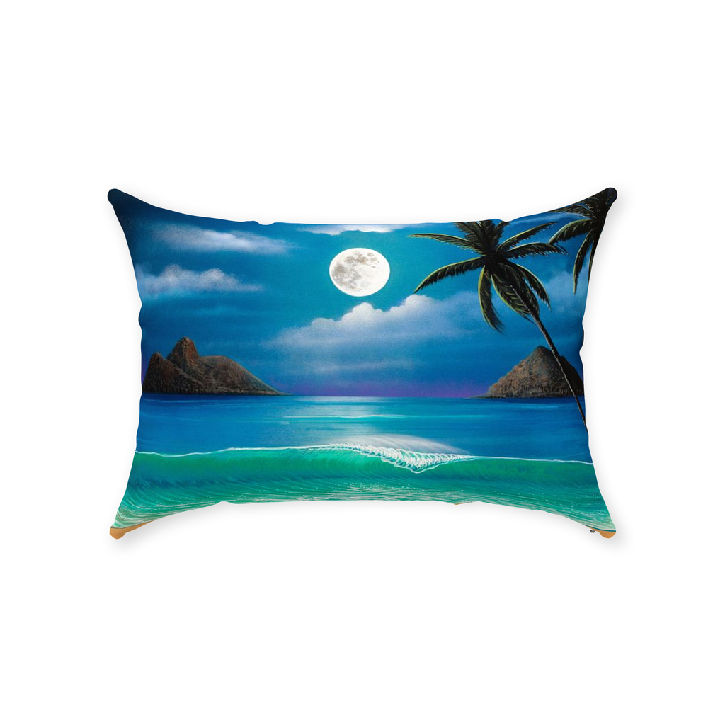 "Moonlit Moke's" Throw Pillows